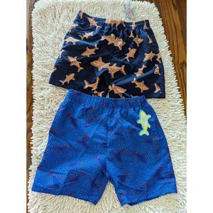 NWT   Bundle of two (2) Uzzi boys swimming trunks  Sz L